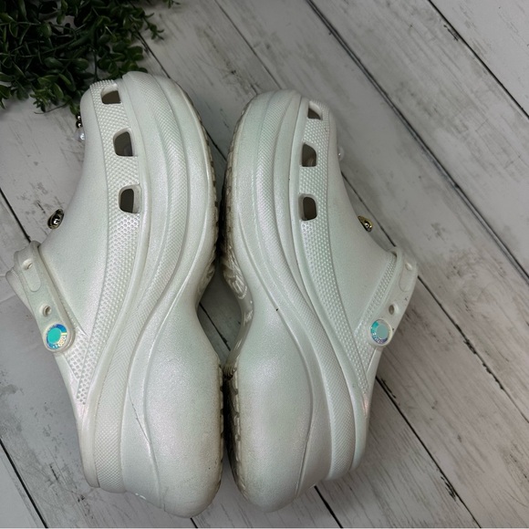 Crocs Classic Bae Iridescent Clogs SPECIAL EDITION - RARE Size 11 - Picture 5 of 11